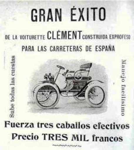 First car registered in Spain